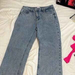 Princess Polly Denim Straight Leg Jeans